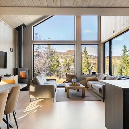 Feriehus Ski-in Mountain Cabin.5 Br.sauna.veggli *