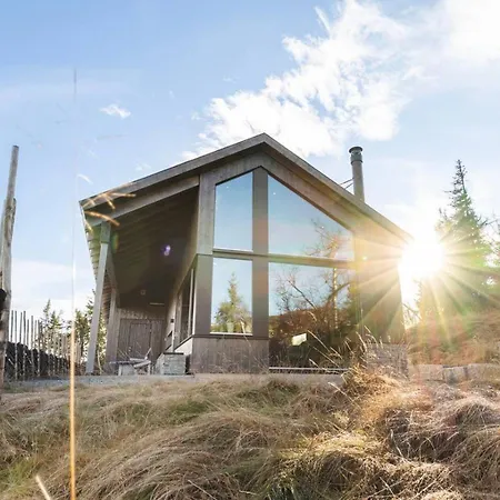 Feriehus Ski-in Mountain Cabin.5 Br.sauna.veggli *