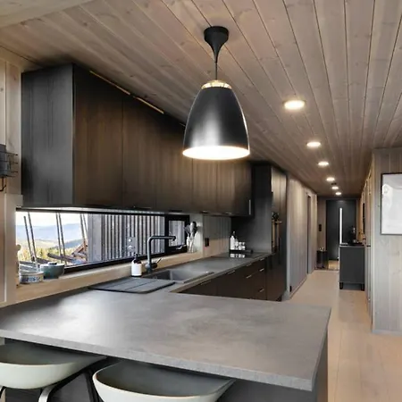 Ski-in Mountain Cabin.5 Br.sauna.veggli *