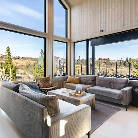 Ski-in Mountain Cabin.5 Br.sauna.veggli *