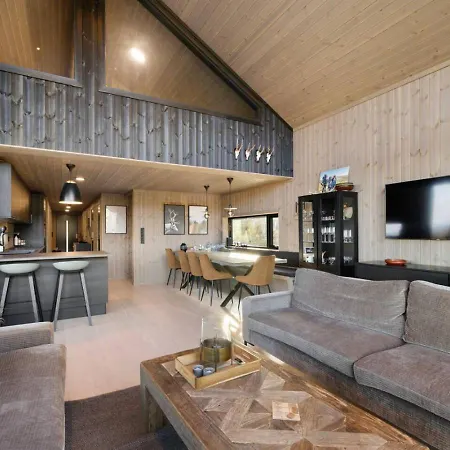 Ski-in Mountain Cabin.5 Br.sauna.veggli * Rollag