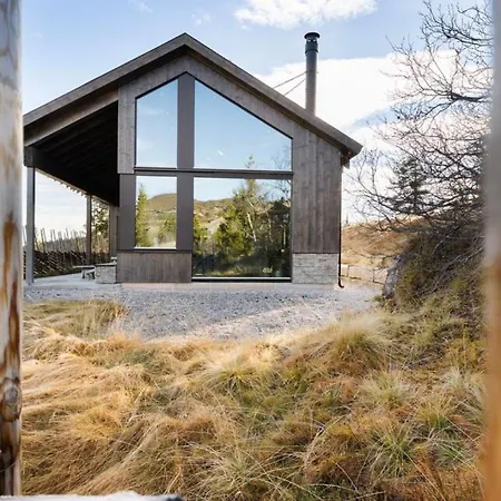 Ski-in Mountain Cabin.5 Br.sauna.veggli Feriehus Rollag